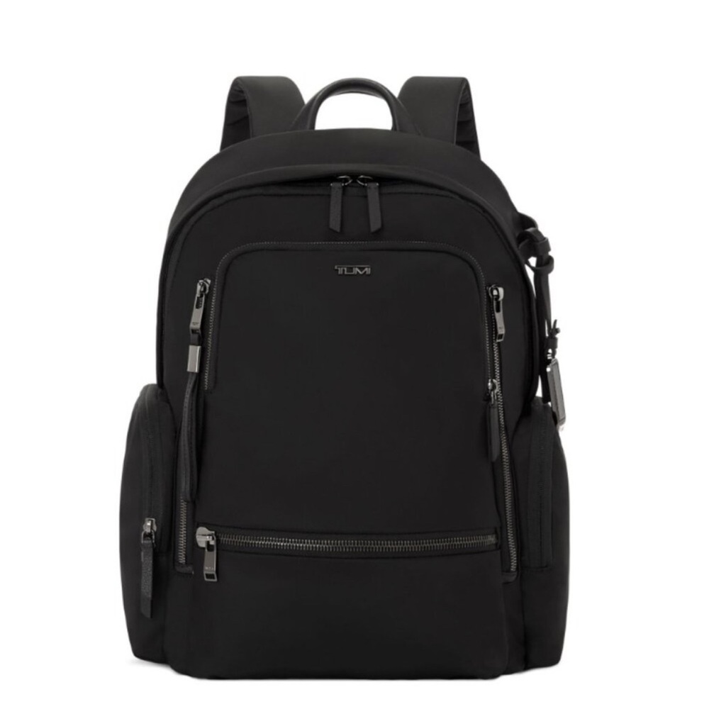 TUMI Voyageur Celina Backpack w/15-inch laptop pocket in black/gunmetal
